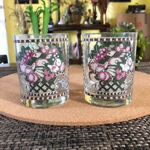 Mid Century George Briard Cocktail Glass Set